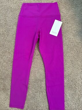 Athleta Transcend Pink/Purple 7/8 Leggings